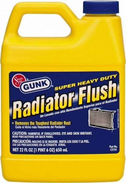 Gunk - Radiator Flush - 22 oz Jug with Handle - Makers Industrial Supply