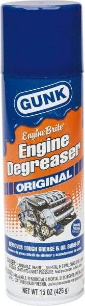 Gunk - Engine Cleaner/Degreaser - 15 oz Aerosol Can - Makers Industrial Supply