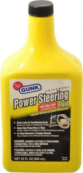 Motor Medic - 32 oz Power Steering Fluid - Nonfoaming - Makers Industrial Supply