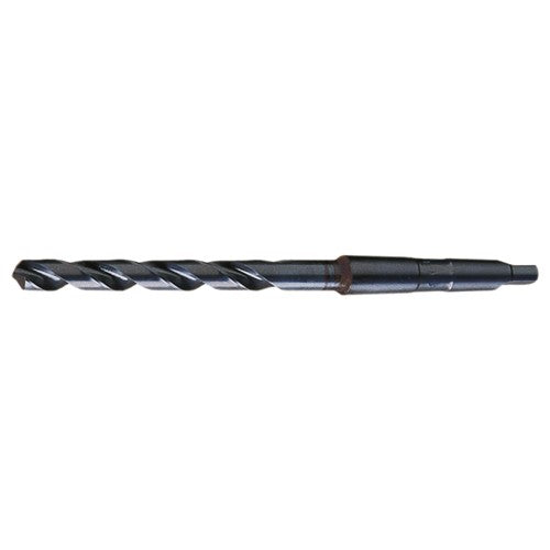 ‎1-3/64 RHS / RHC HSS 118 Degree Radial Point General Purpose Taper Shank Drill - Steam Oxide - Exact Industrial Supply