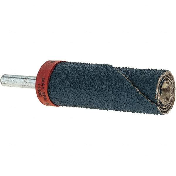 Standard Abrasives - Straight Cartridge Roll - Coarse Grade, Zirconia Alumina - Makers Industrial Supply