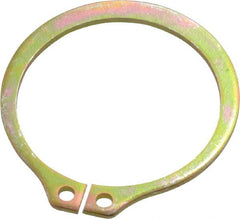 Rotor Clip - 13/16" Shaft Diam, 0.762" Groove Diam, Spring Steel External SH Style Retaining Ring - Makers Industrial Supply