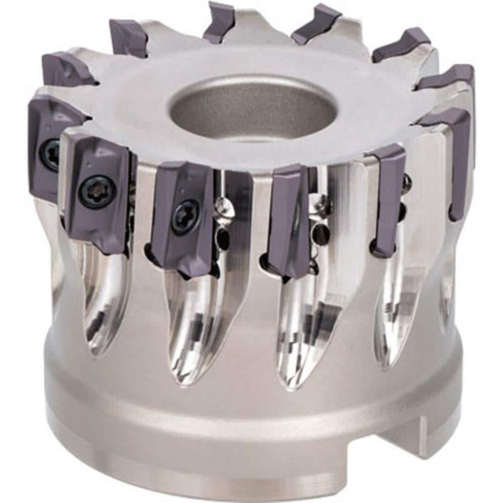 Indexable Square-Shoulder Face Mill:  TPAV12M050B22.0R08,  22.0000″ Arbor Hole Dia, Uses  8,  AVMT Inserts,  Through Coolant,  Series  TPAV