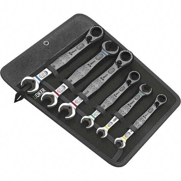 Wera - Wrench Sets Tool Type: Ratcheting Combination Wrench System of Measurement: Metric - Makers Industrial Supply