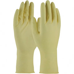 CleanTeam - Disposable/Single Use Gloves Powder Style: Powder Free Material: Latex - Makers Industrial Supply