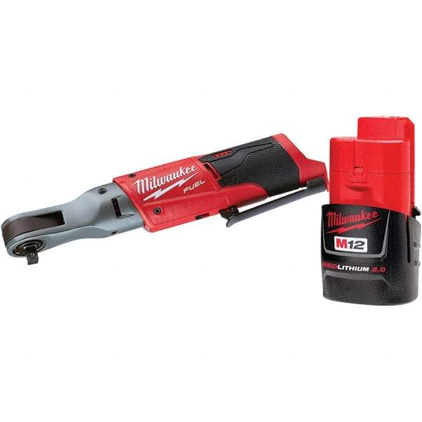 Milwaukee Tool - Cordless Impact Wrenches & Ratchets Voltage: 12.0 Drive Size (Inch): 3/8 - Makers Industrial Supply