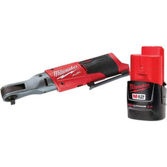 Milwaukee Tool - Cordless Impact Wrenches & Ratchets Voltage: 12.0 Drive Size (Inch): 3/8 - Makers Industrial Supply