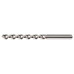 1/8 RHS / RHC HSS 118 Degree Radial Point High Helix Taper Length Drill - Bright - Exact Industrial Supply