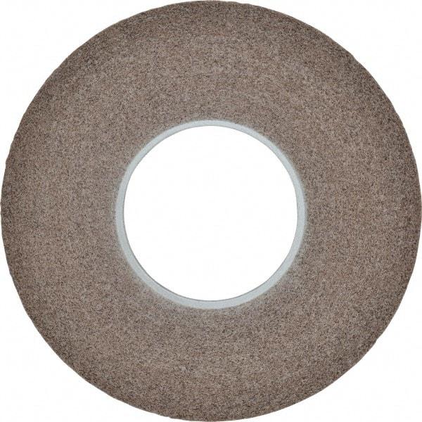 3M - 12" Diam, 1/2" Face Width, 5" Center Hole, Medium Grade, Aluminum Oxide Deburring Wheel - Convolute, Hard Density 7 Grade, 3,000 RPM - Makers Industrial Supply