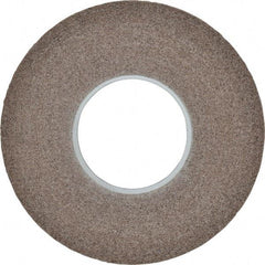 3M - 12" Diam, 1/2" Face Width, 5" Center Hole, Medium Grade, Aluminum Oxide Deburring Wheel - Convolute, Hard Density 7 Grade, 3,000 RPM - Makers Industrial Supply