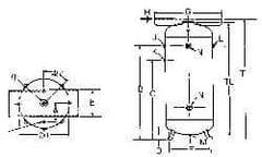 Made in USA - 80 Gallon, 200 Max psi Vertical Tank with Plate - 1-1/4" Inlet, 48" Tank Length x 24" Tank Diam - Makers Industrial Supply