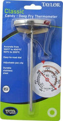 Taylor - Cooking & Refrigeration Thermometers Type: Cooking Thermometer Maximum Temperature (F): 400 - Makers Industrial Supply