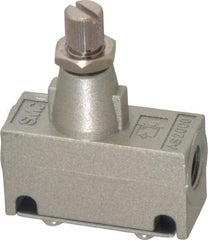 SMC PNEUMATICS - 1/8" Male NPT x 1/8" Female NPT Flow & Speed Control Valve - Inline Type - Makers Industrial Supply