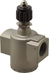 SMC PNEUMATICS - 3/4" Male NPT x 3/4" Female NPT Flow & Speed Control Valve - Inline Type - Makers Industrial Supply