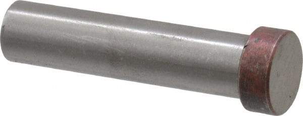 Dayton Lamina - 1/2" Head Diam, 3/8" Shank Diam, Basic Head, A2 Grade Tool Steel, Solid Mold Die Blank & Punch - 3/16" Head Height, 1-3/4" OAL, Blank Punch, Regular (KPB) Series - Makers Industrial Supply