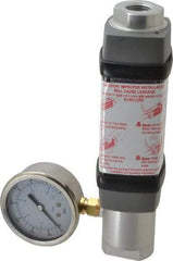 Hedland - 1/2" NPTF Port Compressed Air & Gas Flowmeter - 600 Max psi, 30 SCFM, Anodized Aluminum - Makers Industrial Supply