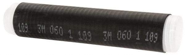 3M - 305mm Long, 2:1, EPDM Rubber Cold Shrink Electrical Tubing - Black - Makers Industrial Supply