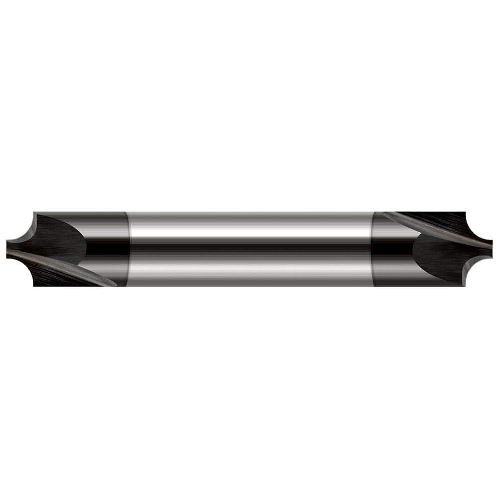 Harvey Tool - Corner Rounding End Mills; Material: Solid Carbide ; Single or Double End: Double ; Radius (Inch): 3/32 ; Radius (Decimal Inch): 0.0930 ; Mill Diameter (Inch): 1/4 ; Mill Diameter (Decimal Inch): 0.2500 - Exact Industrial Supply