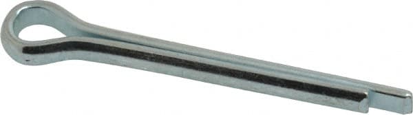 Value Collection - 1/4" Diam x 2" Long Extended Prong Cotter Pin - Grade 2, Zinc-Plated, Steel - Makers Industrial Supply