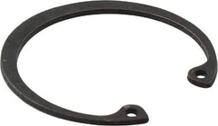 Value Collection - 1-1/4" Nominal, 0.05" Thick, Phosphate Finish, Spring Steel Snap Internal Retaining Ring - 0.056" Groove Width, 0.04" Groove Depth, 1.33" Groove Diam - Makers Industrial Supply