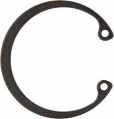 Value Collection - 1-5/16" Nominal, 0.05" Thick, Phosphate Finish, Spring Steel Snap Internal Retaining Ring - 0.056" Groove Width, 0.042" Groove Depth, 1.396" Groove Diam - Makers Industrial Supply