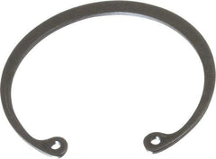 Value Collection - 2" Nominal, 0.062" Thick, Phosphate Finish, Spring Steel Snap Internal Retaining Ring - 0.068" Groove Width, 0.061" Groove Depth, 2.122" Groove Diam - Makers Industrial Supply