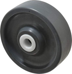 Albion - 6 Inch Diameter x 2 Inch Wide, Polyurethane Caster Wheel - 1,400 Lb. Capacity, 2-3/16 Inch Hub Length, 3/4 Inch Axle Diameter, Delrin Bearing - Makers Industrial Supply