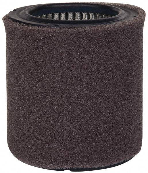 Made in USA - Replacement Filter Element - 4-3/4" High x 4-3/8" Wide, For Use with Air Intake Filters - Makers Industrial Supply