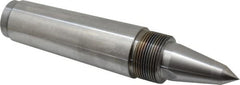 Riten - 5/8" Head Diam, Carbide-Tipped Steel Long Point Solid Dead Center - 5MT Morse Taper, 5/8" Point Diam, 2-1/2" Point Length, 3-7/16" OAL - Makers Industrial Supply