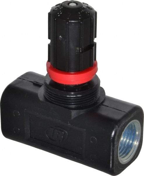 ARO/Ingersoll-Rand - 1/2" NPT Inline Needle Valve Valve - 0 to 200 psi - Makers Industrial Supply