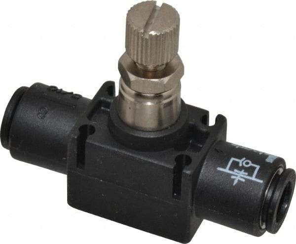 Legris - 8mm Tube OD Inline Flow Control Valve - Makers Industrial Supply