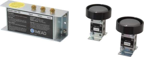 Mead - 2-Hand Control Logic Unit Valve - 0.11 CV Rate - Makers Industrial Supply