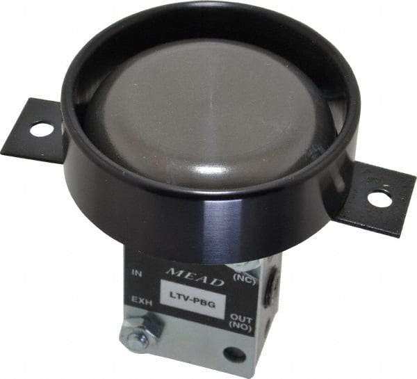 Mead - 0.24 CV Rate Ergonomic Low Stress Valve - 14 CFM, 125 Max psi, Panel Mount - Makers Industrial Supply