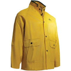 OnGuard - Size L Yellow Rain Jacket - Makers Industrial Supply