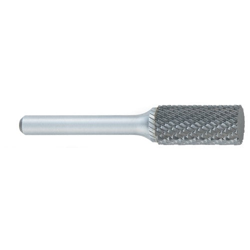 ‎SA-11 -3mm × 12mm LOC × 6mm Shank × 50mm OAL Cylindrical Carbide Medium Tough Cut Burr - Makers Industrial Supply