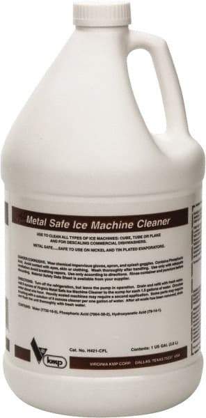 Parker - 1 Gal Ice Machine Cleaner - For Ice Machines: Cube, Tube, Flake & Commercial Dishwasher - Makers Industrial Supply