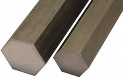 Value Collection - 1-1/2" Width Across Flats x 3' Long, Steel Hexagon Bar - Material Specification 12L14 - Makers Industrial Supply