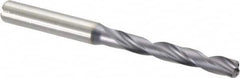 Kennametal - Letter E (1/4) 140° Solid Carbide Jobber Drill - Makers Industrial Supply