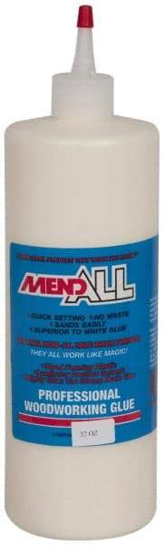 MendAll - 32 oz Bottle Yellow Wood Glue - Makers Industrial Supply