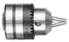 DeWALT - 1/2-20, 1/16 to 1/2" Capacity, Threaded Mount Drill Chuck - Keyed - Exact Industrial Supply