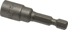 DeWALT - 5/16" Magnetic Nutsetter - 1/4" Hex Drive, 1-7/8" OAL - Makers Industrial Supply