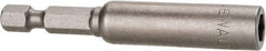 DeWALT - 1/4" Magnetic Nutsetter - 1/4" Hex Drive, 2-9/16" OAL - Makers Industrial Supply