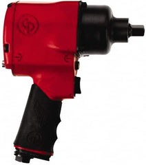 Chicago Pneumatic - 1/2" Drive, 6,400 RPM, 525 Ft/Lb Torque Impact Wrench - Pistol Grip Handle, 1,320 IPM, 25 CFM, 90 psi, 1/4" NPT Inlet - Makers Industrial Supply