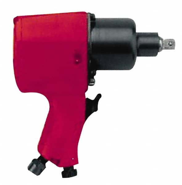 Chicago Pneumatic - 1/2" Drive, 8,900 RPM, 445 Ft/Lb Torque Impact Wrench - Pistol Grip Handle, 1,020 IPM, 14 CFM, 90 psi, 1/4" NPT Inlet - Makers Industrial Supply