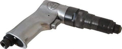 Chicago Pneumatic - 1/4" Bit Holder, 1,800 RPM, Pistol Grip Handle Air Screwdriver - 25 to 44 In/Lb Torque, 1/4 NPT Inlet, 4 CFM - Makers Industrial Supply