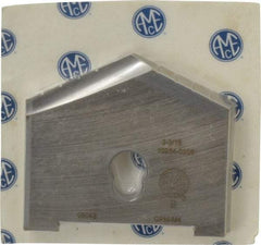 Allied Machine and Engineering - 3-3/16" Diam x 5/16" Thick, Seat Code E, 130° Included Angle Spade Drill Insert - Uncoated Powdered Metal, Powdered Metal, Series E - Makers Industrial Supply