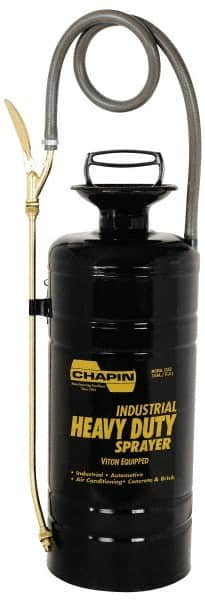 Chapin - 3 Gal Garden Hand Sprayer - Reinforced Hose, Polyethylene Tank, For Industrial Applications - Makers Industrial Supply