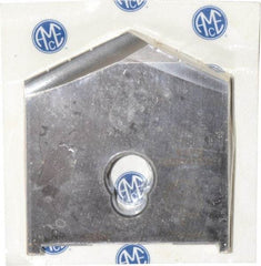 Allied Machine and Engineering - 3-1/16" Diam x 3/8" Thick, Seat Code F, 130° Included Angle Spade Drill Insert - Uncoated Powdered Metal, Powdered Metal, Series F - Makers Industrial Supply