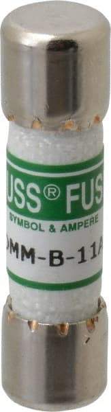 Cooper Bussmann - 1,000 VAC/VDC, 11 Amp, Fast-Acting General Purpose Fuse - 38.1mm OAL, 10mm Diam - Makers Industrial Supply