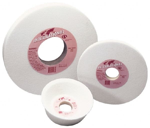 Grier Abrasives - 7" Diam x 1-1/4" Hole x 1/2" Thick, I Hardness, 60 Grit Surface Grinding Wheel - Makers Industrial Supply